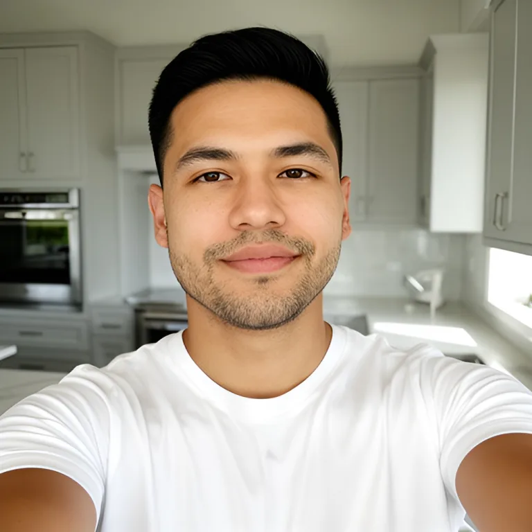 Test selfie B, an AI-generated face used as the reference photo